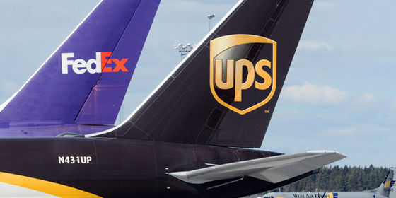 広州 中国 アメリカへ UPS 世界規模の急便貨物サービス