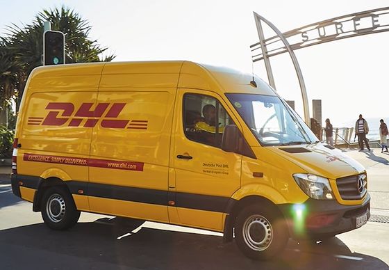 国際速運DHL貨物 広州から中国へカナダへ